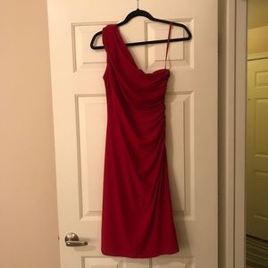 Ralph Lauren one shoulder dress 10